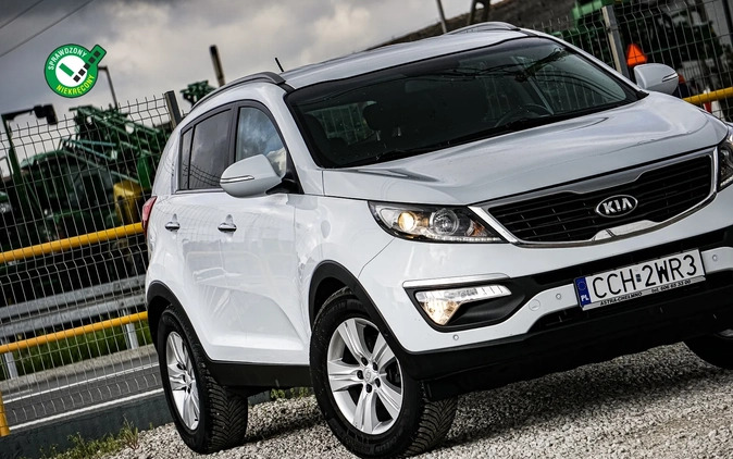 Kia Sportage cena 46500 przebieg: 193000, rok produkcji 2013 z Lubawa małe 704